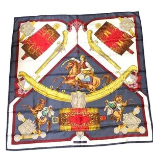 Hermès Carré 90 Hommage à l’Amitié Silk Scarf Multicolor Made in France